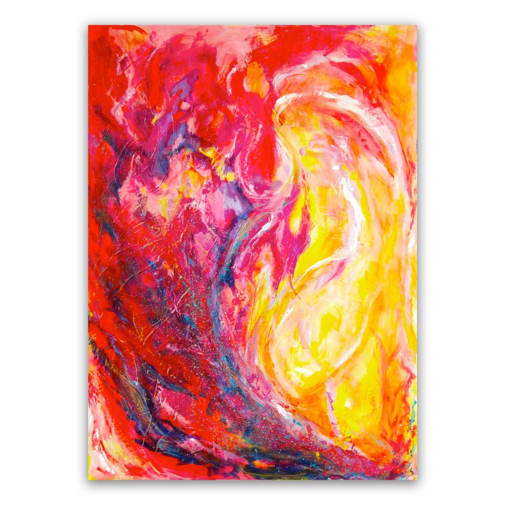 abstract colorful painting