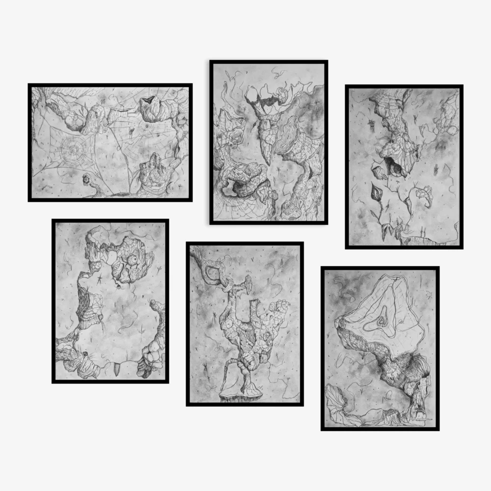 imaginary scapes series